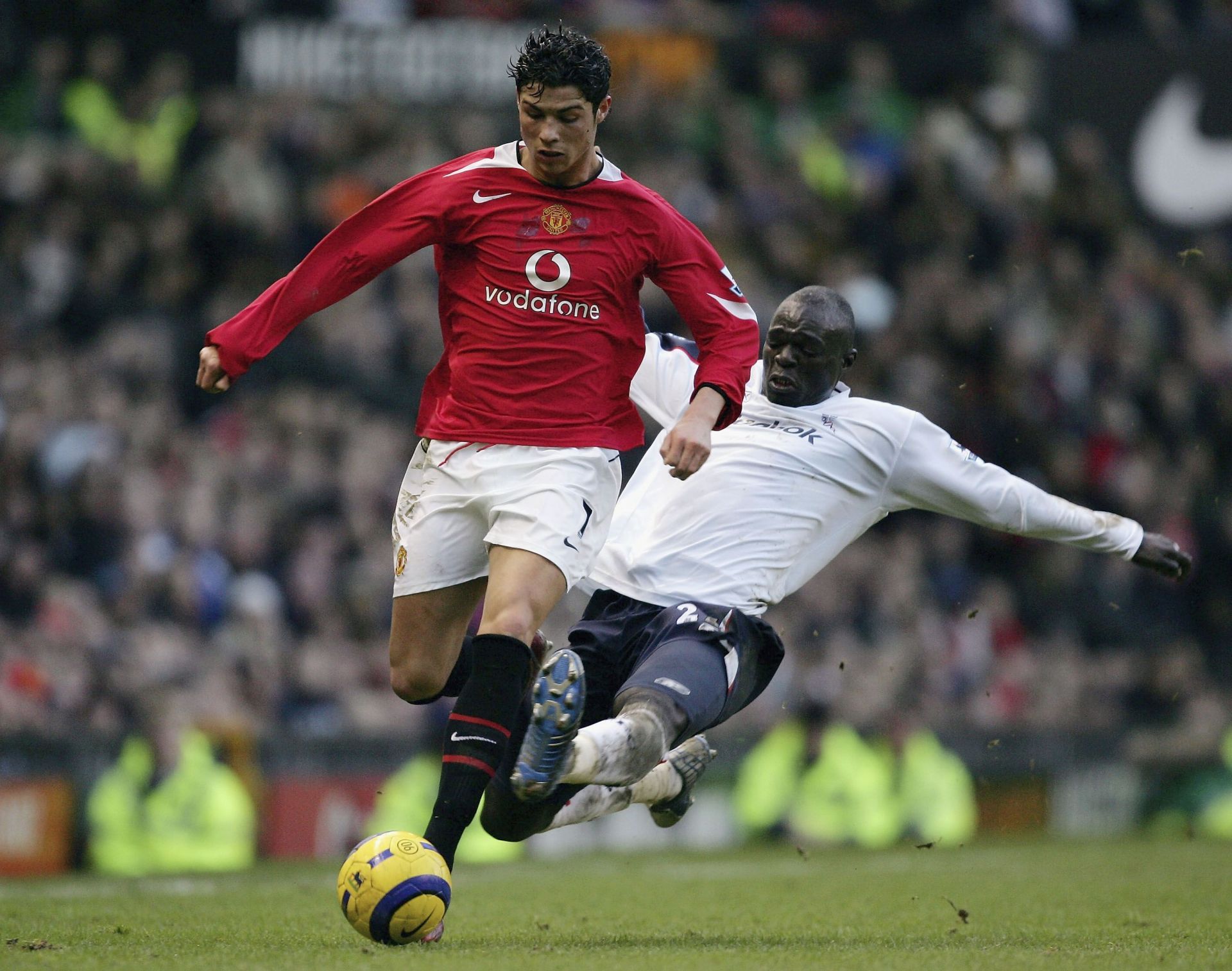 In his second season at Old Trafford, a young Ronaldo cemented his place among a handful of veterans