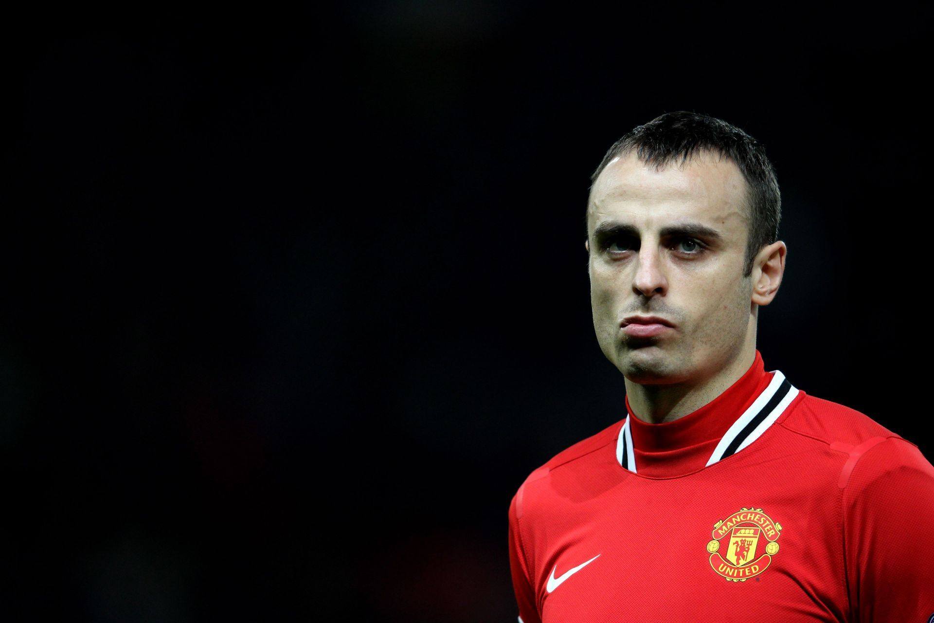 Manchester United&#039;s Dimitar Berbatov in Premier League action