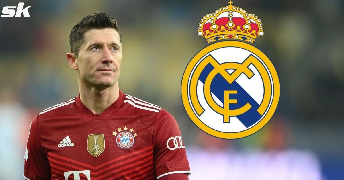 Robert Lewandowski part of Real Madrid&#039;s star-studded 3 man striker shortlist (Image via Sportskeeda)