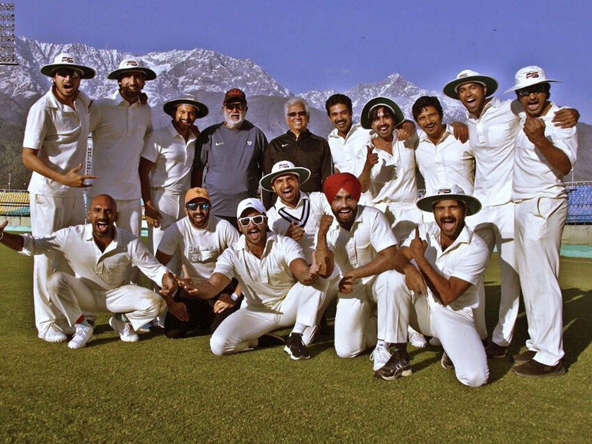 The reel 'Class of 83' with Balwinder Singh Sandhu and Mohinder Amarnath during the Dharamshala boot camp in 2019. (Image Courtesy: 83 on Facebook)