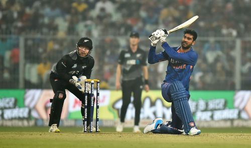 Venkatesh Iyer scored 36 runs and scalped a wicket in the three-match T20I series vs NZ