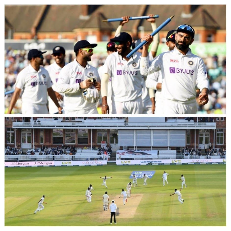 Team India scripted memorable Test wins in London [Image- Twitter]