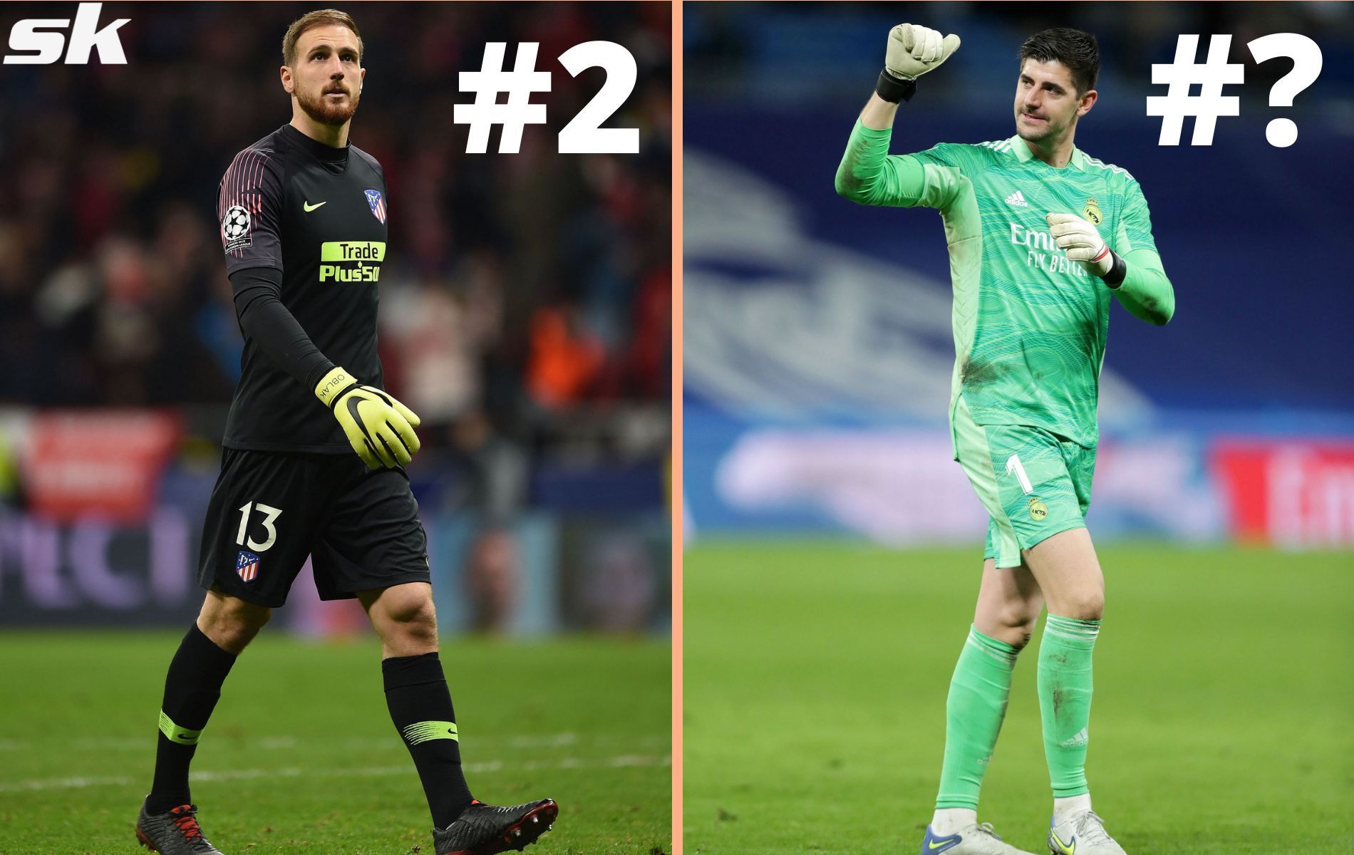 Jan Oblak and Thibaut Courtois have been two of the best goalkeepers in La Liga in 2021