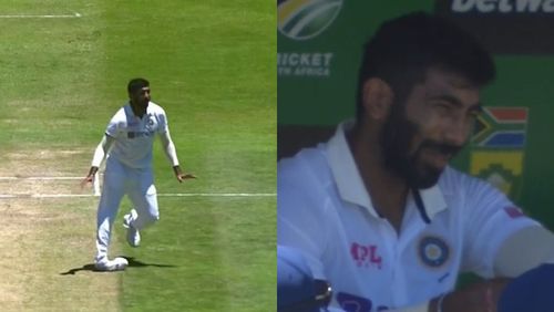 Snippets from Bumrah's injury.