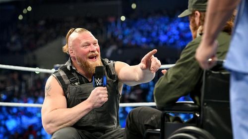 Brock Lesnar was in fine form on this week's edition of WWE SmackDown