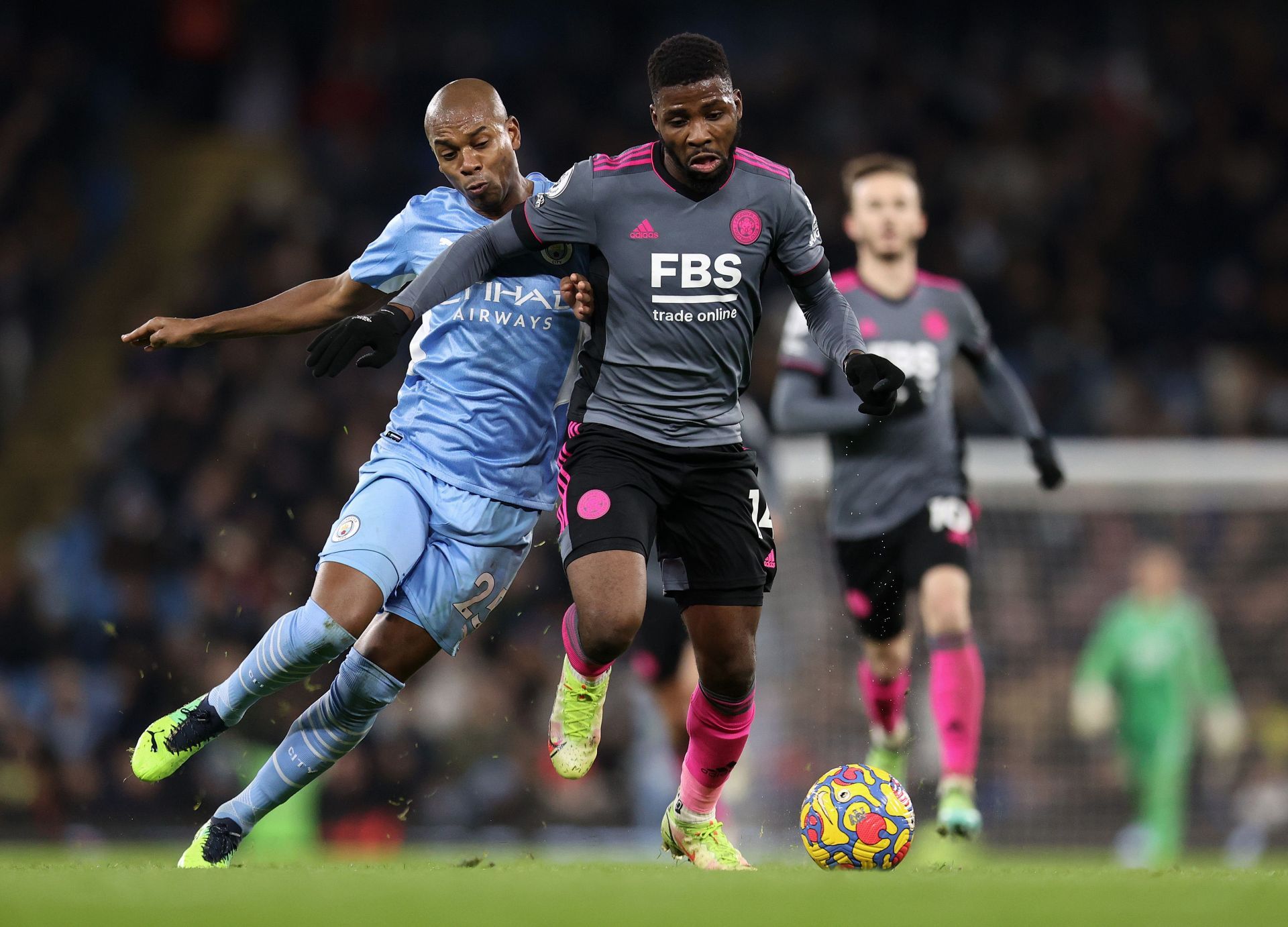 Manchester City and Leicester City had some notable absentees for the game