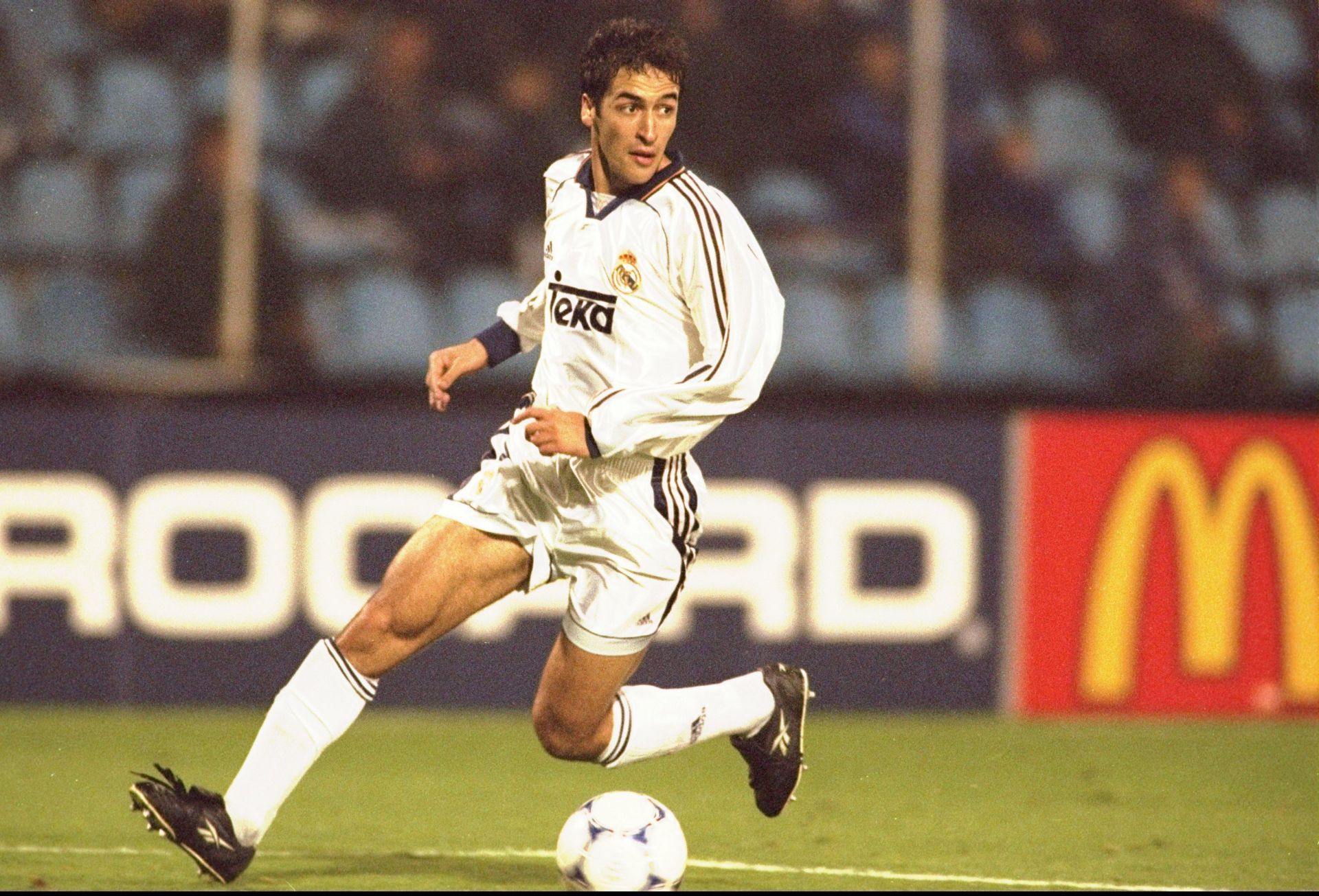 Raul scored over 300 goals for Real Madrid.