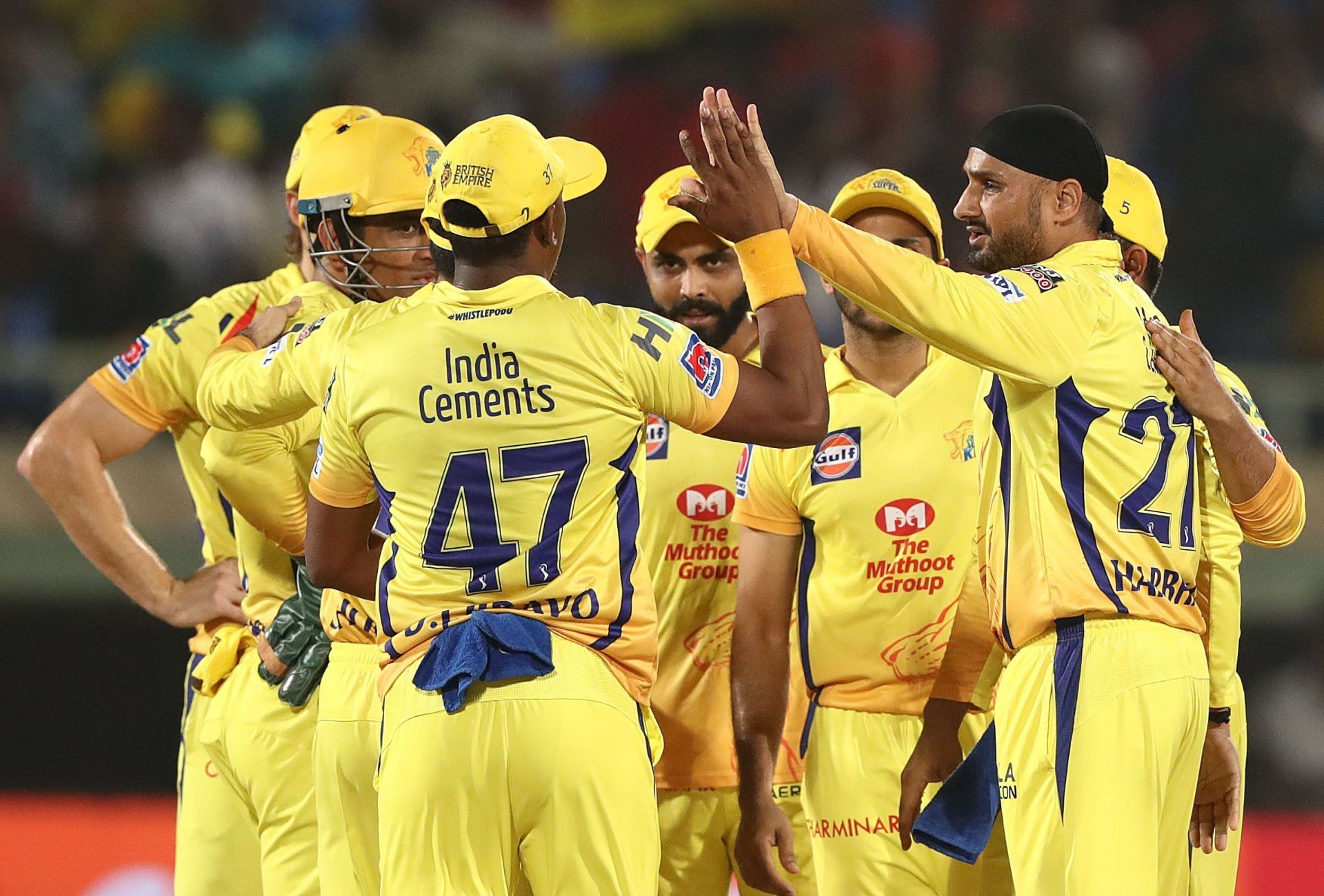 Harbhajan Singh's last wicket came in CSK jersey