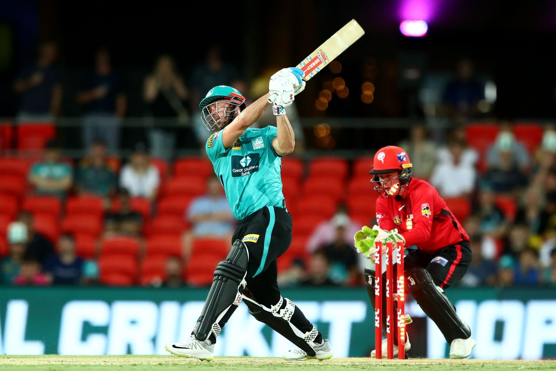 BBL - Heat v Renegades, Chris Lynn