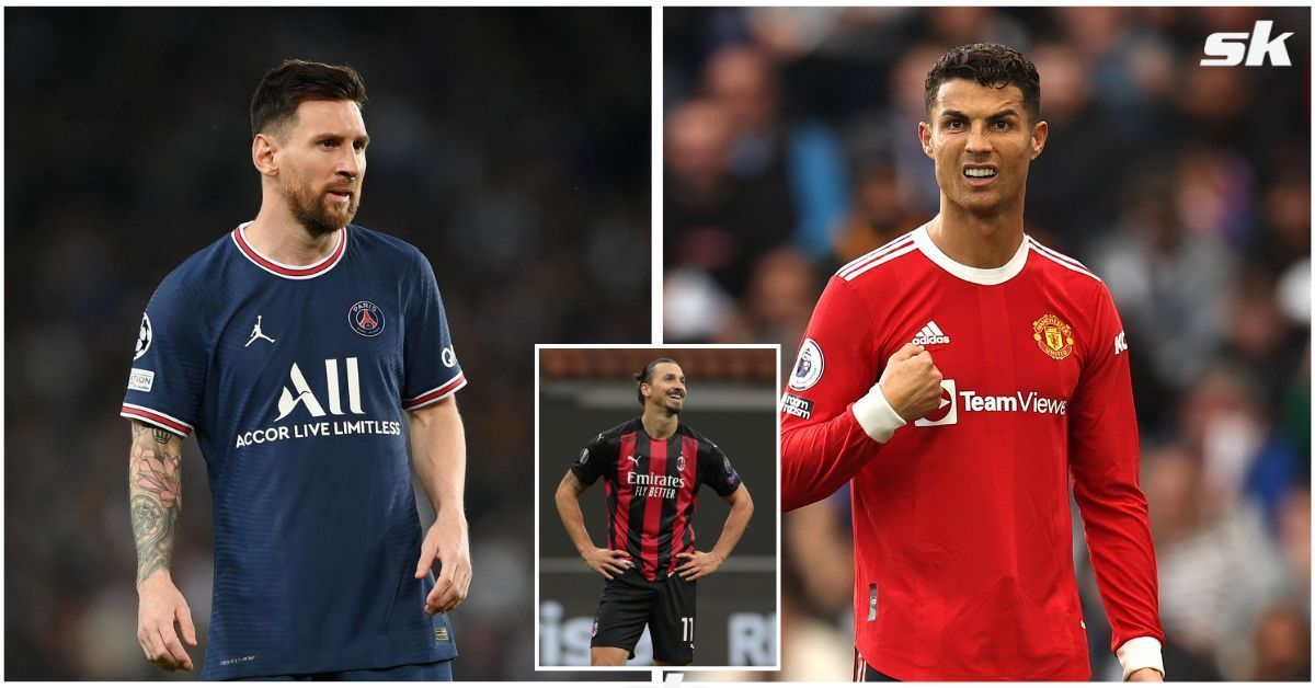 Zlatan Ibrahimovic snubbed both Lionel Messi and Cristiano Ronaldo when asked about the greatest of all time.