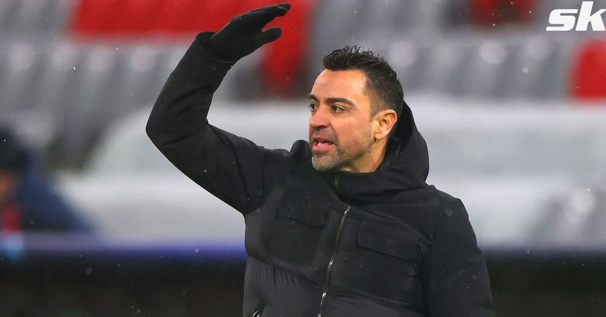 Barcelona boss Xavi was not happy with his players during the defeat to Bayern Munich.
