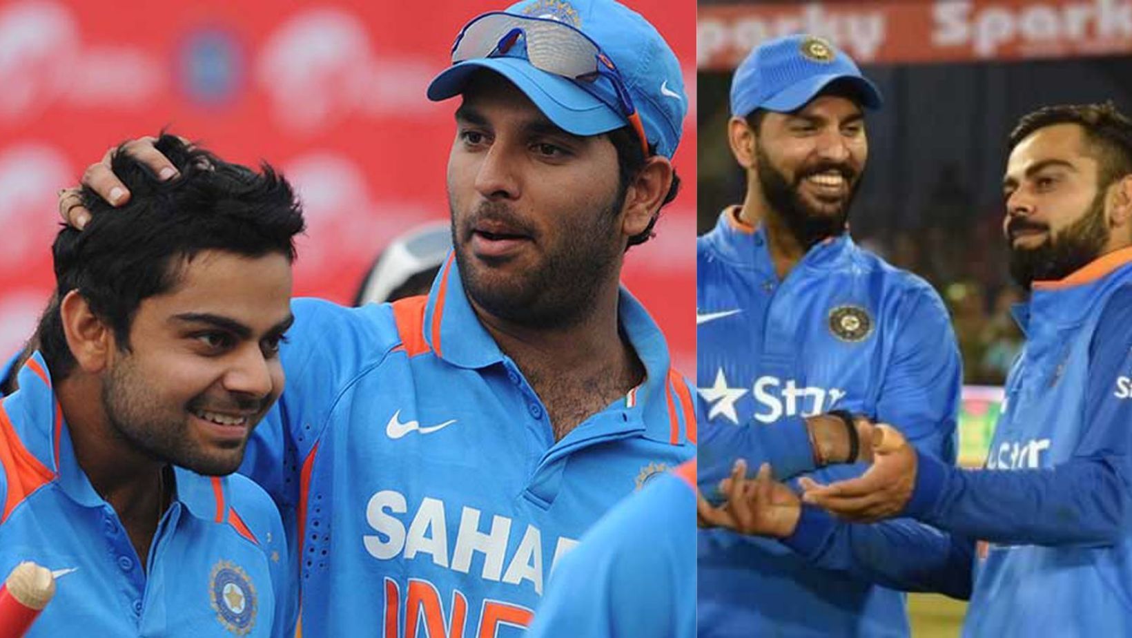 Snippets from Virat Kohli and Yuvraj Singh&#039;s moments together
