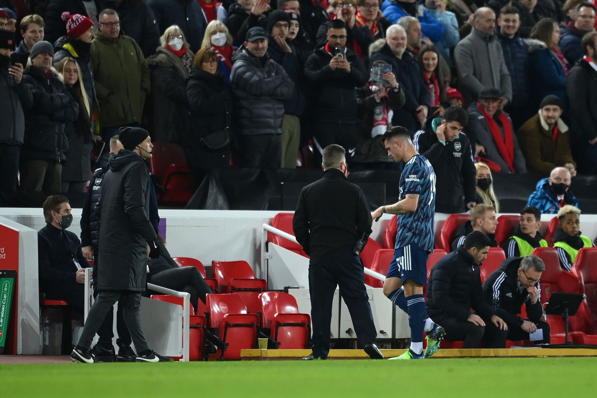 Liverpool v Arsenal - Carabao Cup Semi Final First Leg