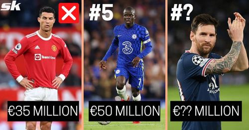 N'Golo Kante and Lionel Messi are two of the most valuable oldies in world football