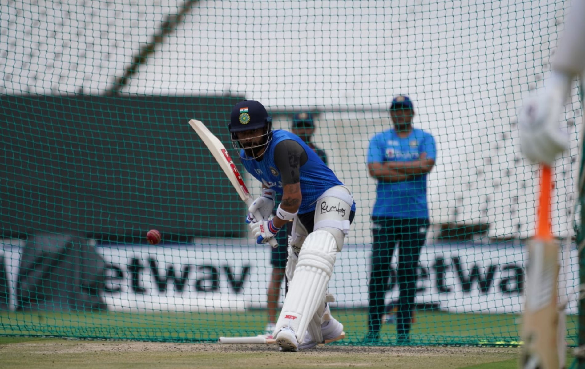 Virat Kohli hit the nets ahead of India&#039;s 2nd Test against South Africa.