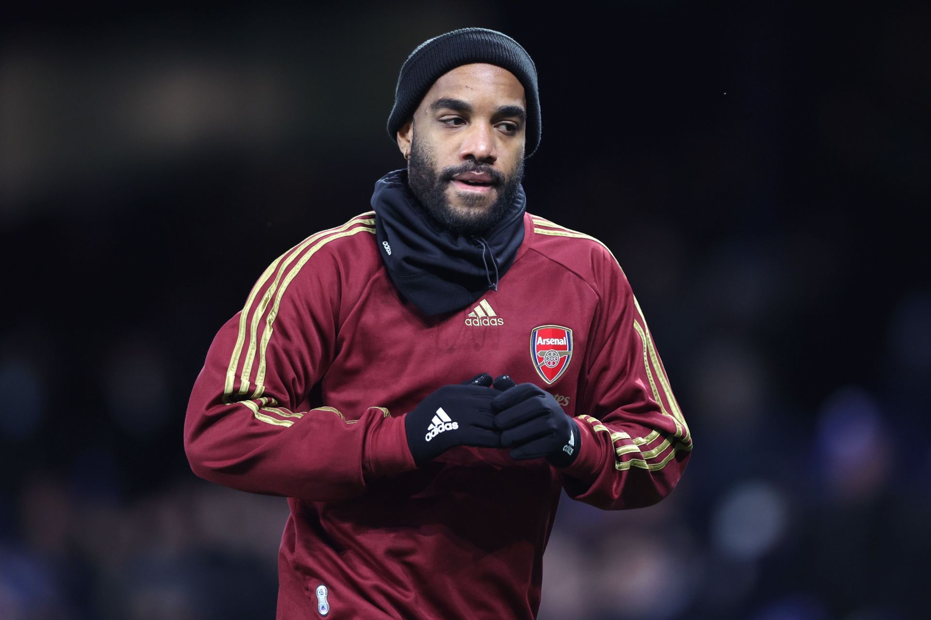 Lacazette in action for The Gunners - Premier League