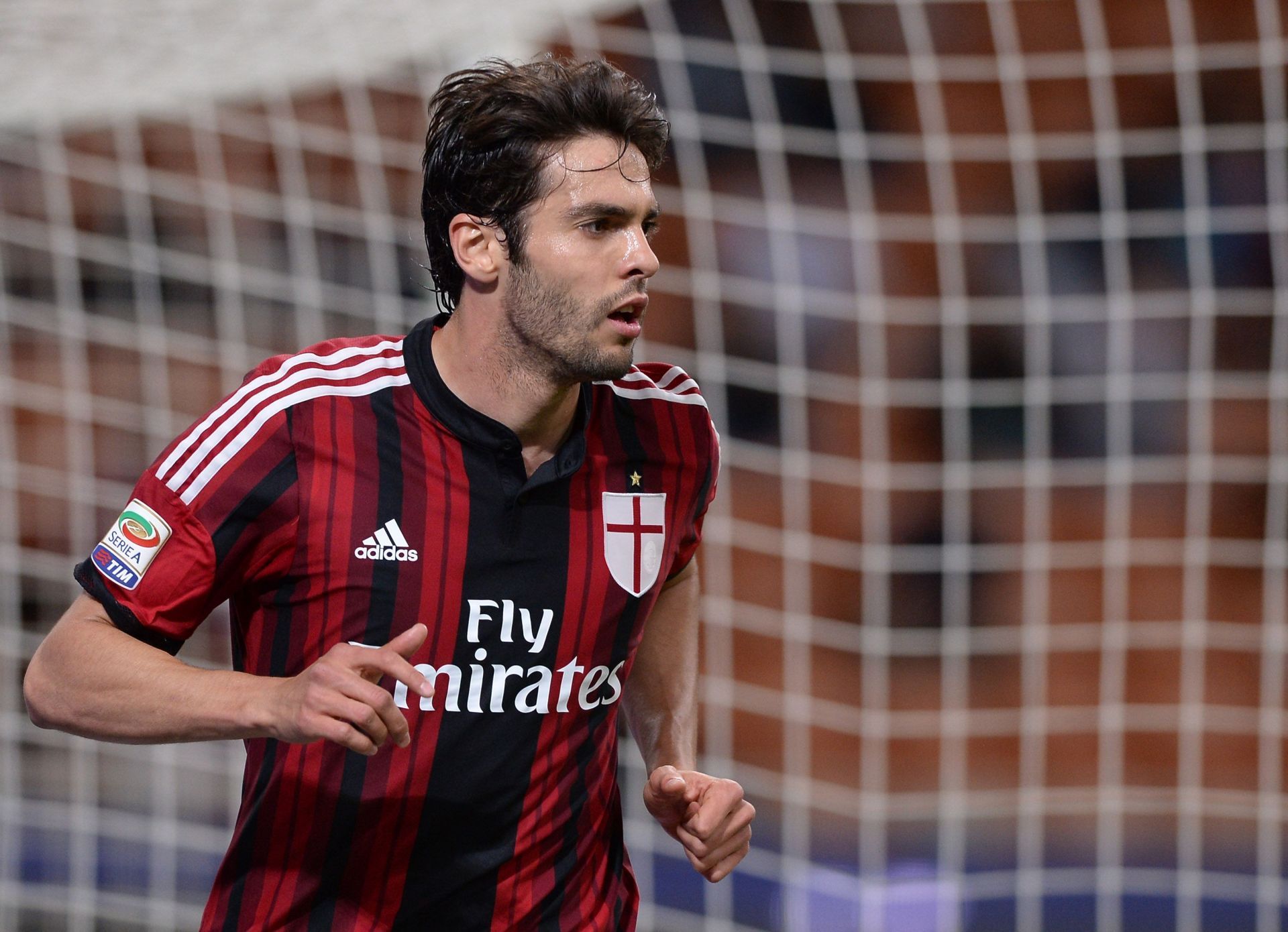 Kaka in action for AC Milan vs US Sassuolo Calcio - Serie A