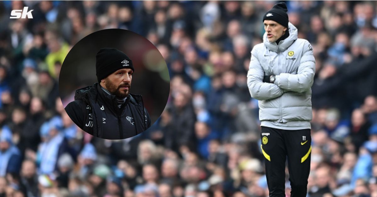 Chelsea boss Thomas Tuchel; (inset) Jody Morris.