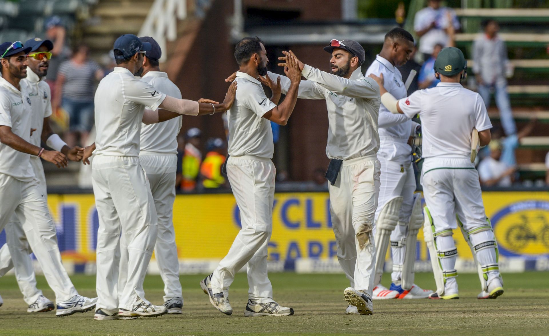 Virat Kohli led Team India to a Test win in Johannesburg in 2018