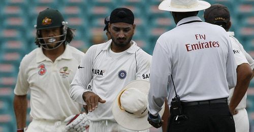 Harbhajan said he didn't use the word monkey during the incident