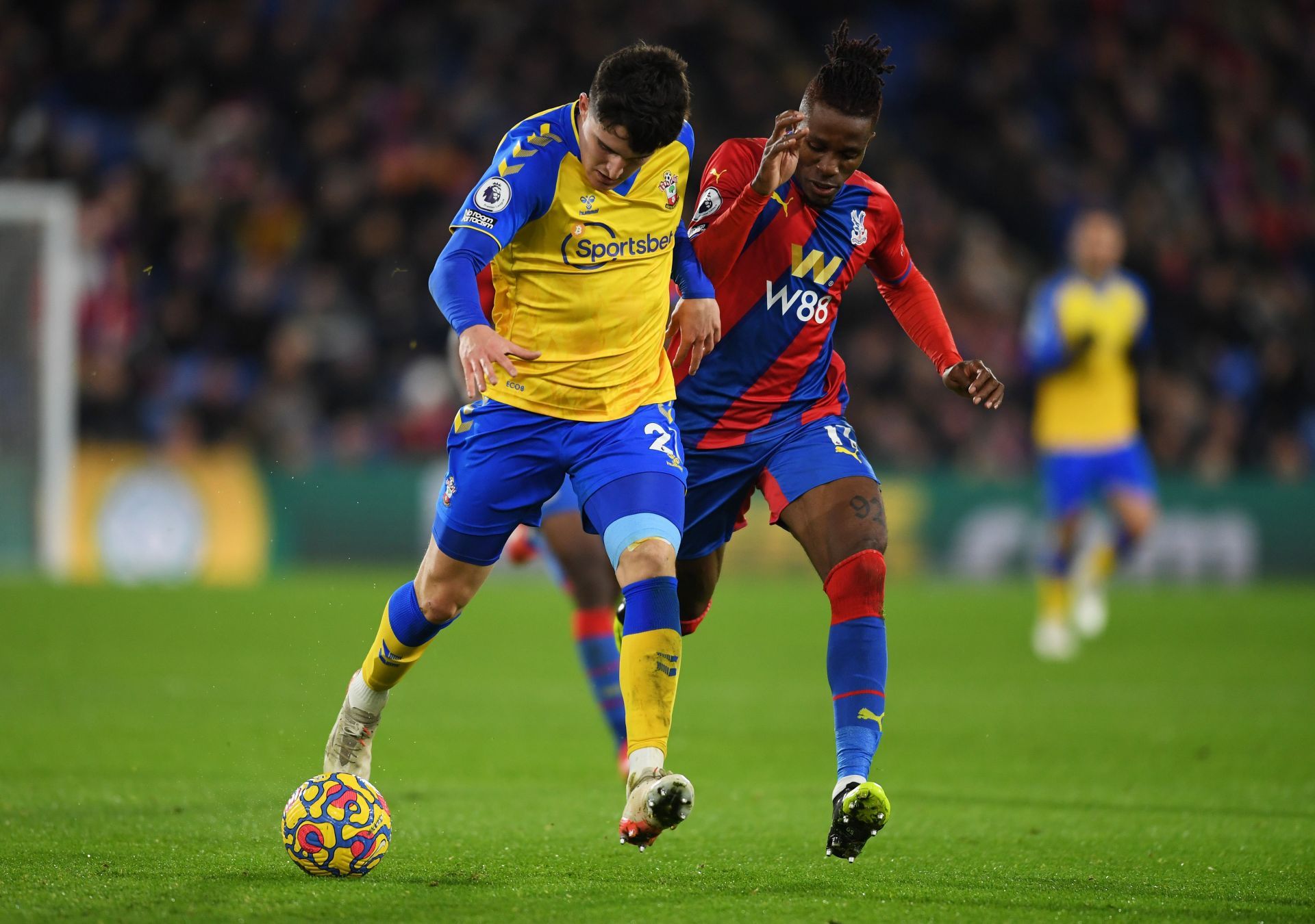 Valentino Livramento for Crystal Palace v Southampton - Premier League