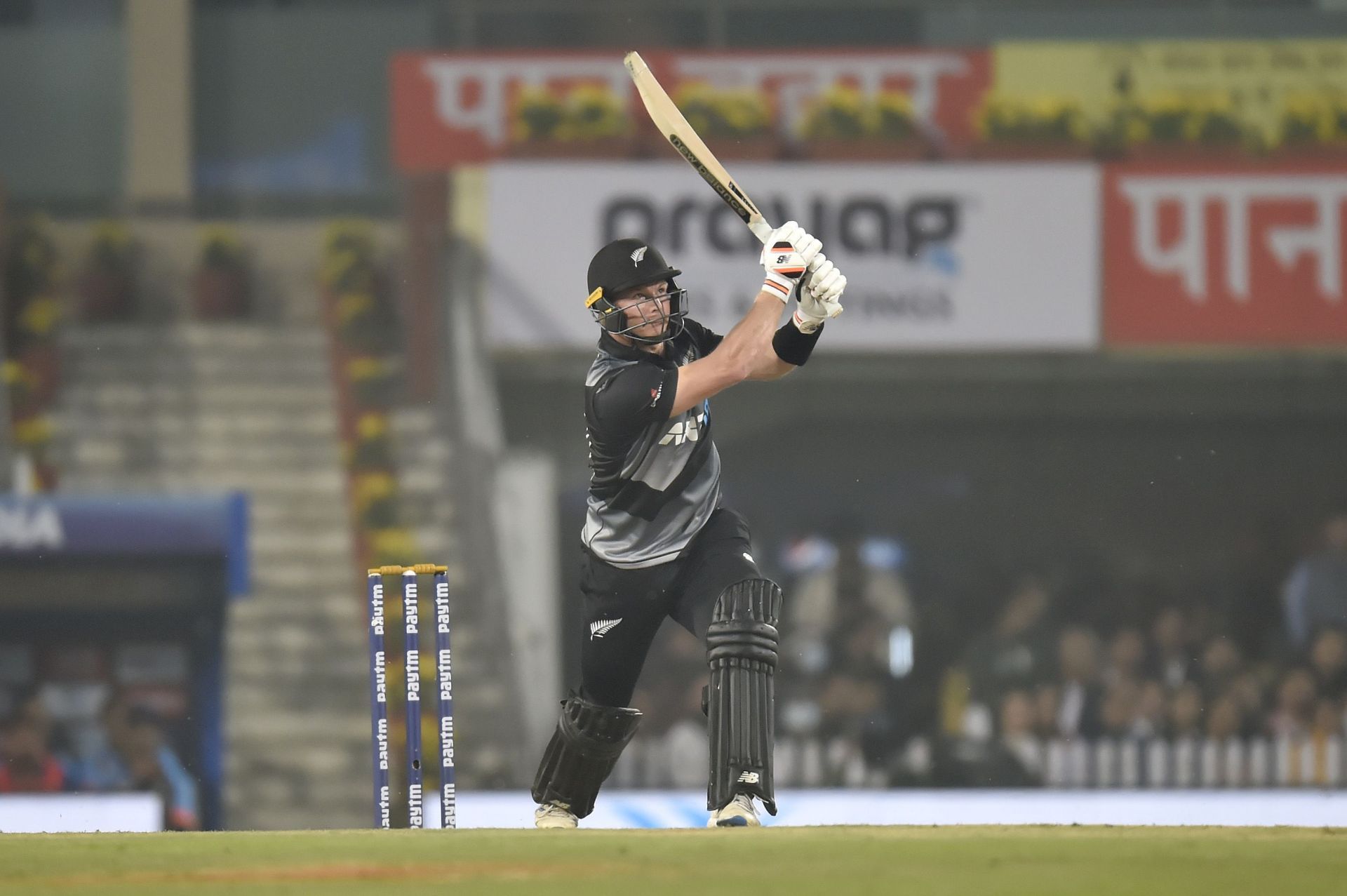 Glenn Phillips during the T20I series in India last year. Pic: Getty Images