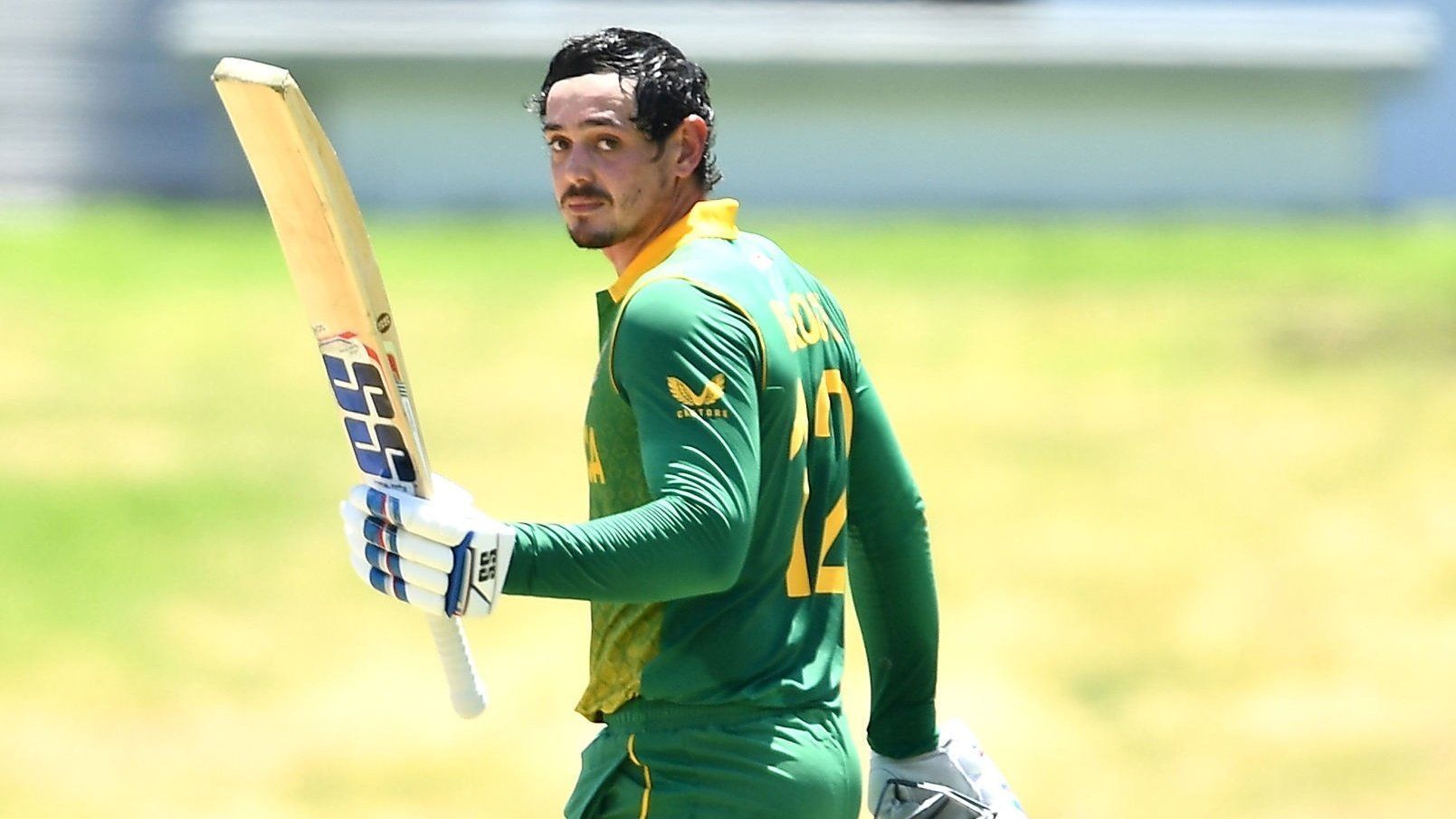 Quinton de Kock smashed a century