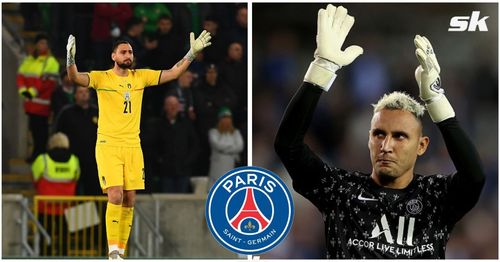 PSG star Keylor Navas has been having tough competition from Gigi Donnarumma for the GK spot