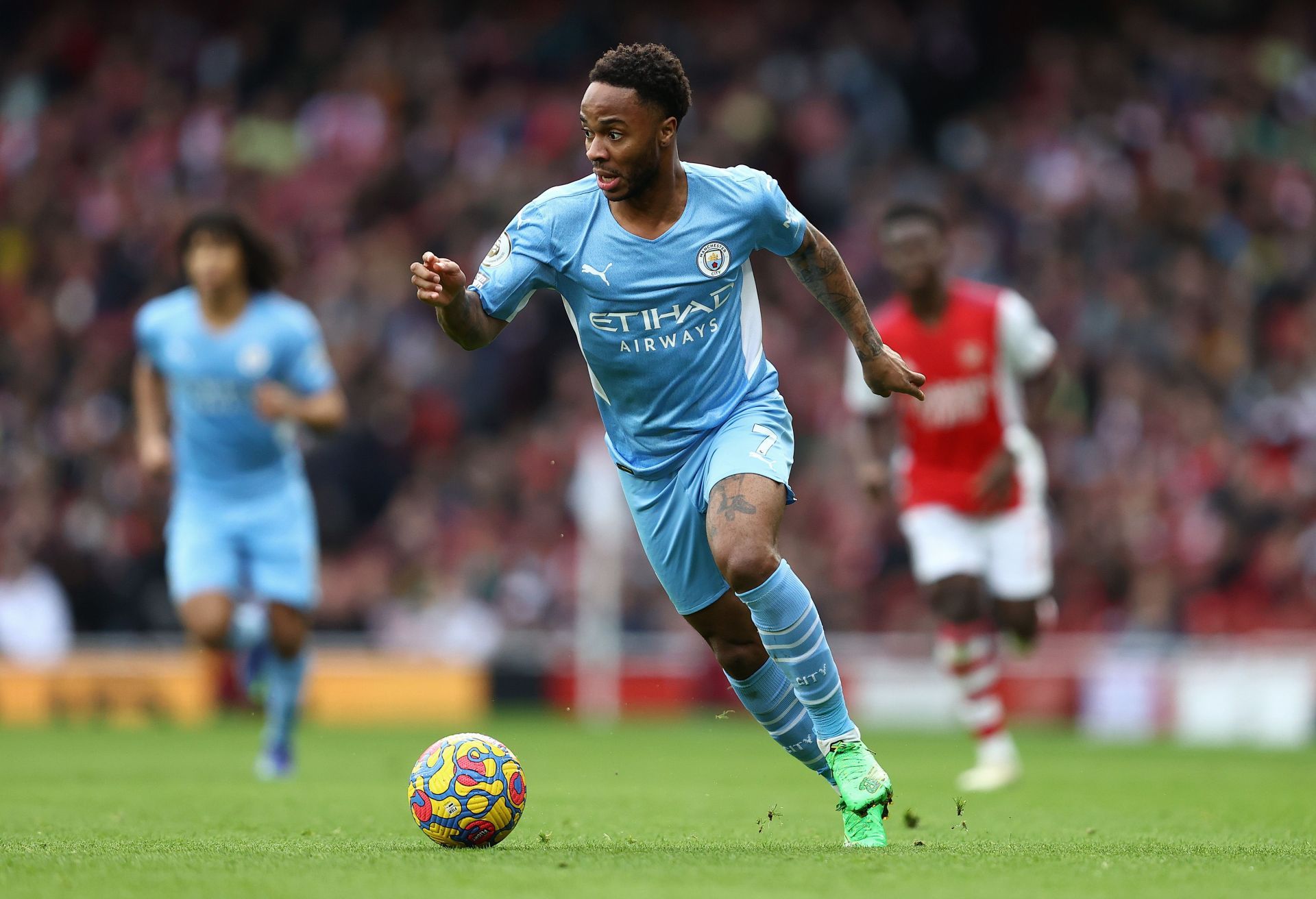 Real Madrid are keeping a close eye on Raheem Sterling.