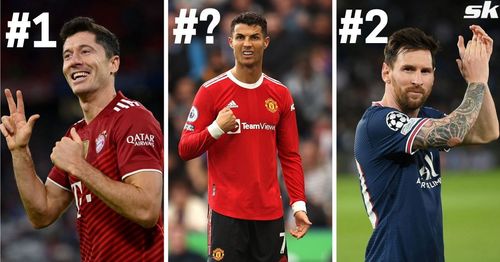 Where does Ronaldo rank in the Best FIFA Men's Player awards for 2021?