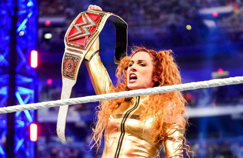 Becky Lynch is the current RAW Women's Champion