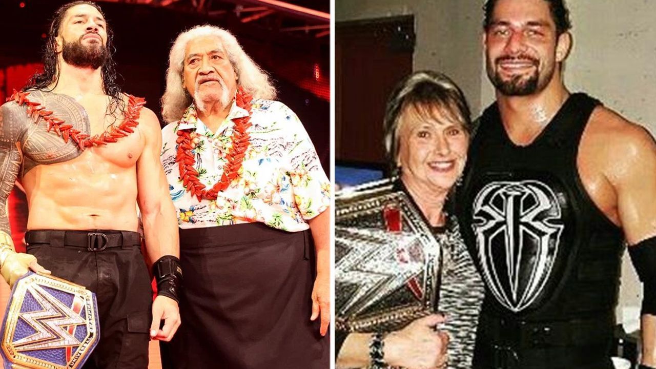 Universal Champion Roman Reigns and his parents