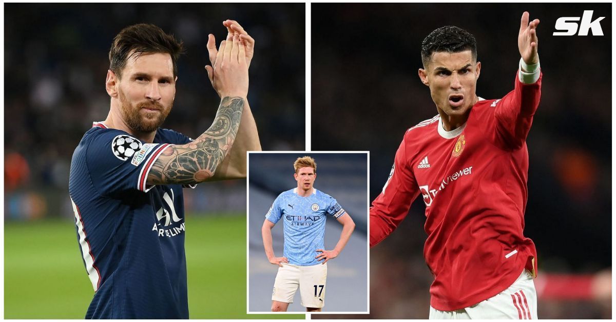 De Bruyne picked his five-a side team and left Ronaldo out of it