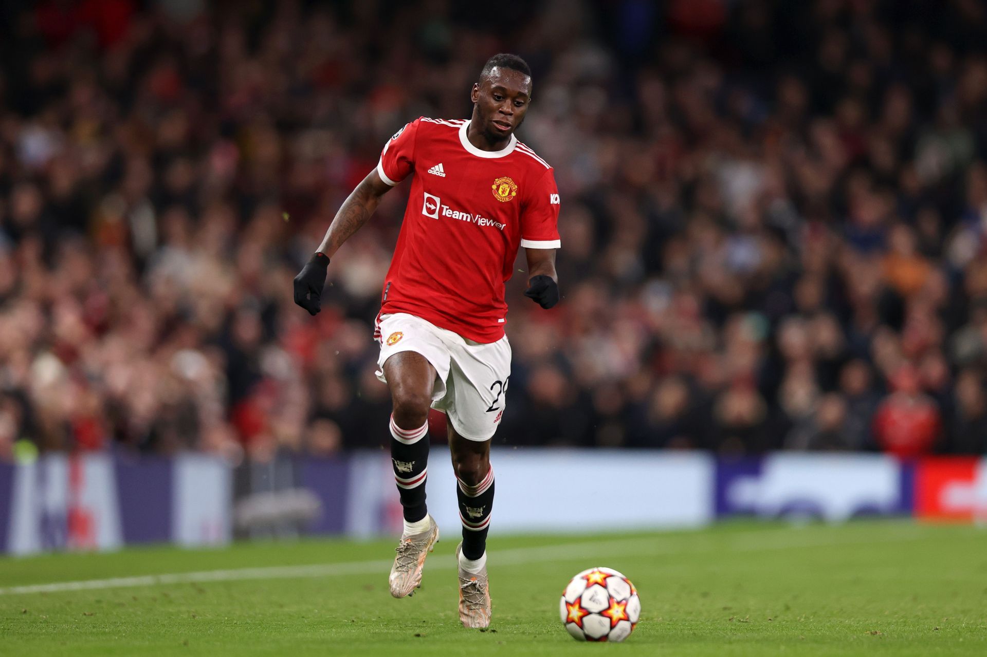 Aaron Wan-Bissaka is yet to improve his offensive work rate
