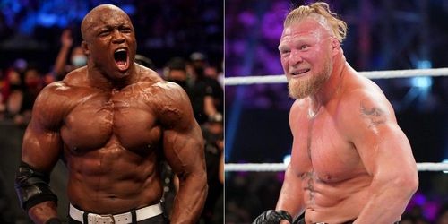 Bobby Lashley and Brock Lesnar