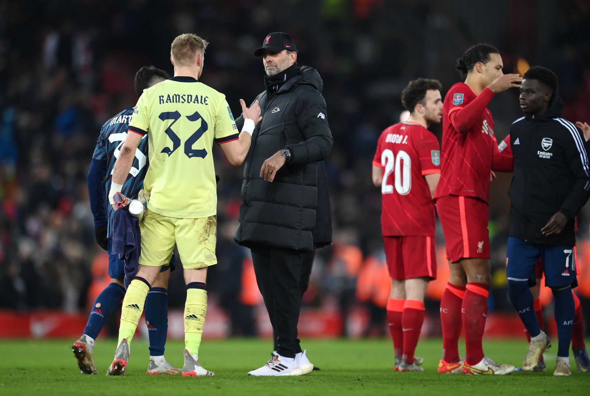 Liverpool v Arsenal - Carabao Cup Semi Final First Leg