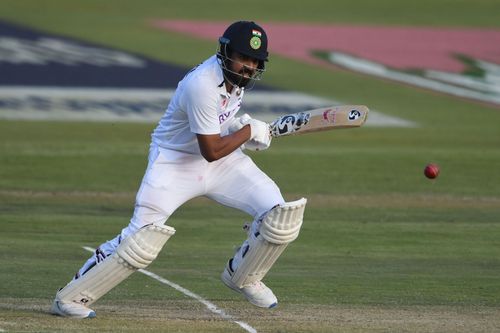 KL Rahul scored a half-century in India's first innings of the Johannesburg Test