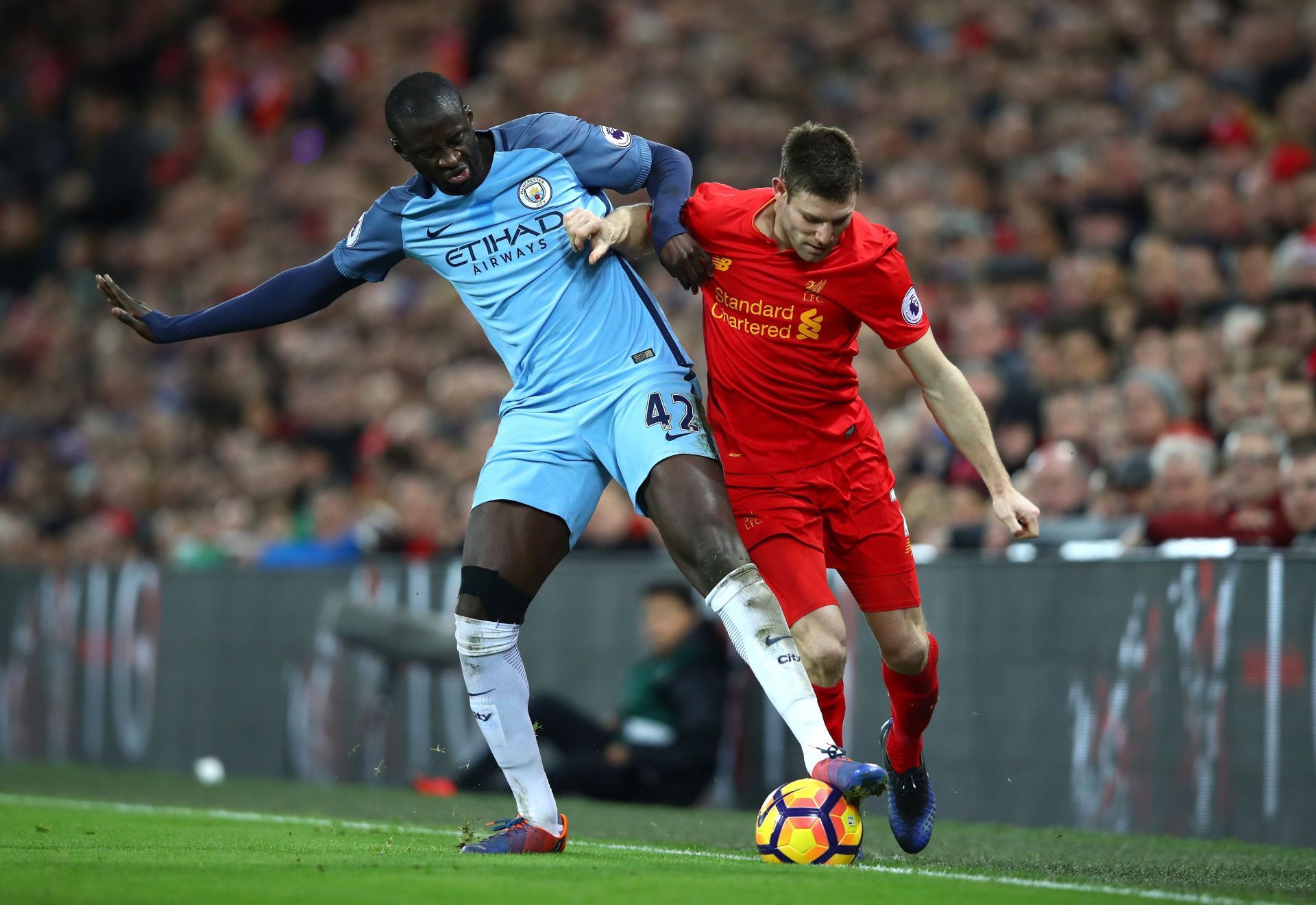 Yaya Toure won the African Footballer of the Year in 2011, 2012, 2013 and 2014