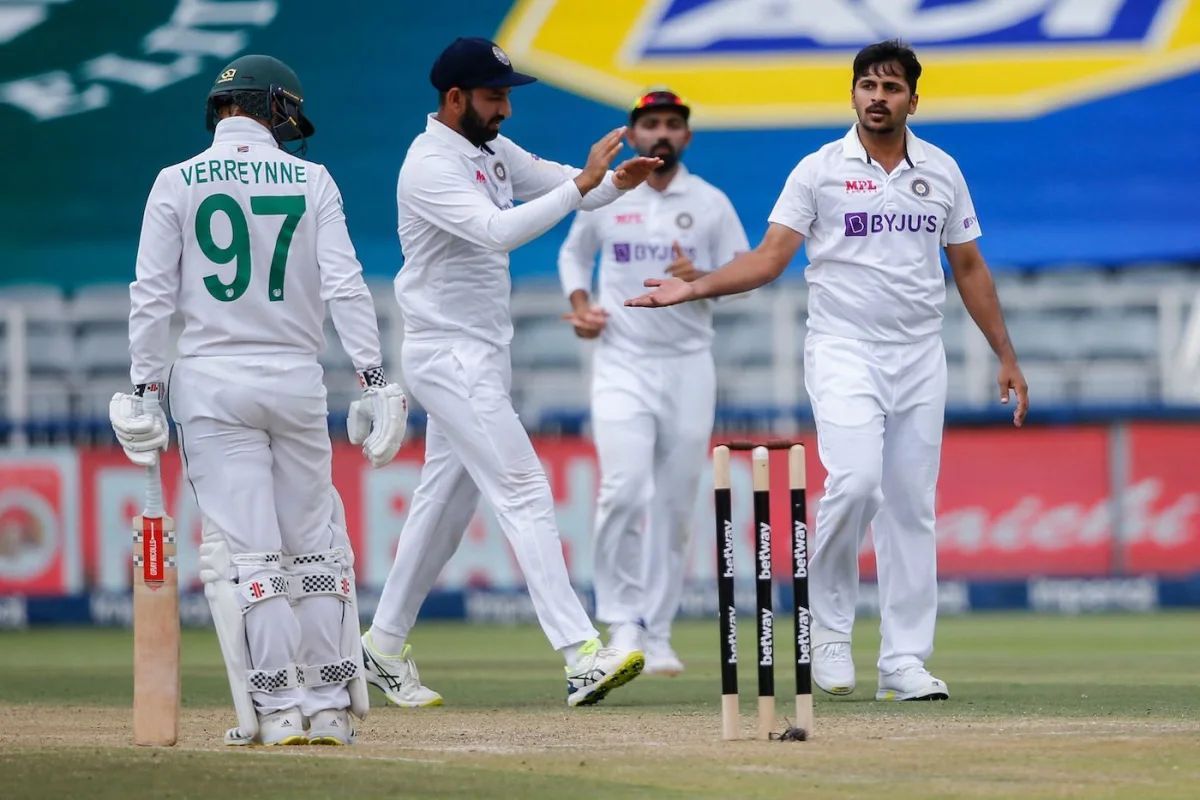 Shadul Thakur registered the best Test figures by an Indian bowler against South Africa in the second Test match at Johannesburg