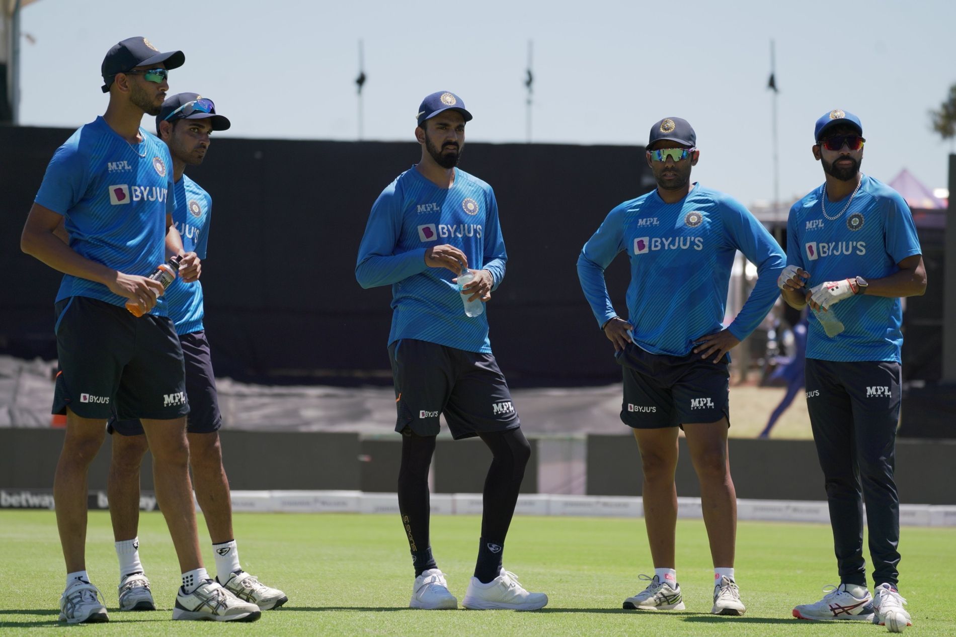 The Men in Blue ahead of 1st ODI. Pic: BCCI