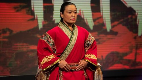 The Final Boss Meiko Satomura was challenged by Blair Davenport