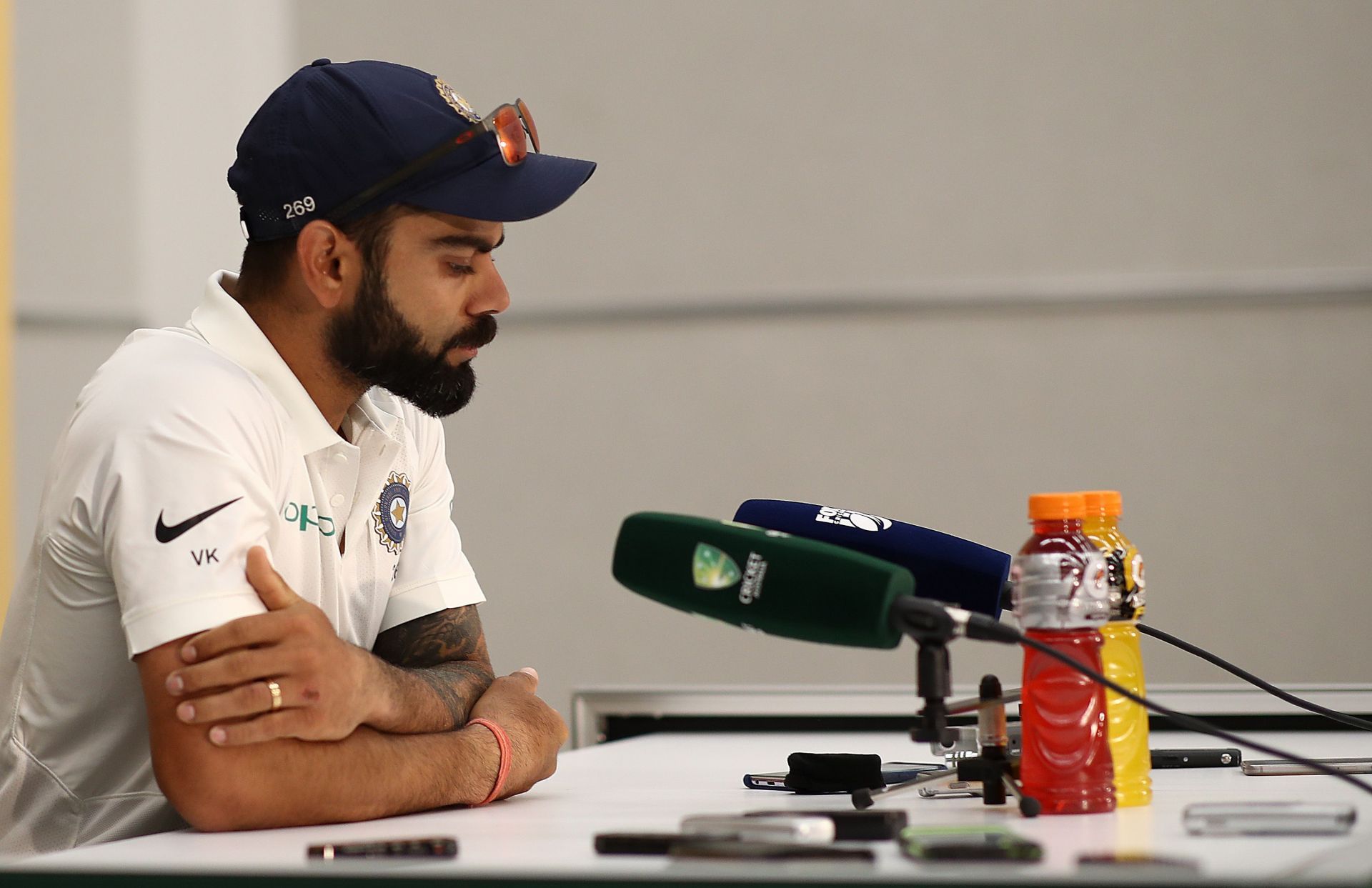 Virat Kohli's pre-departure press conference ahead of the South Africa tour turned controversial