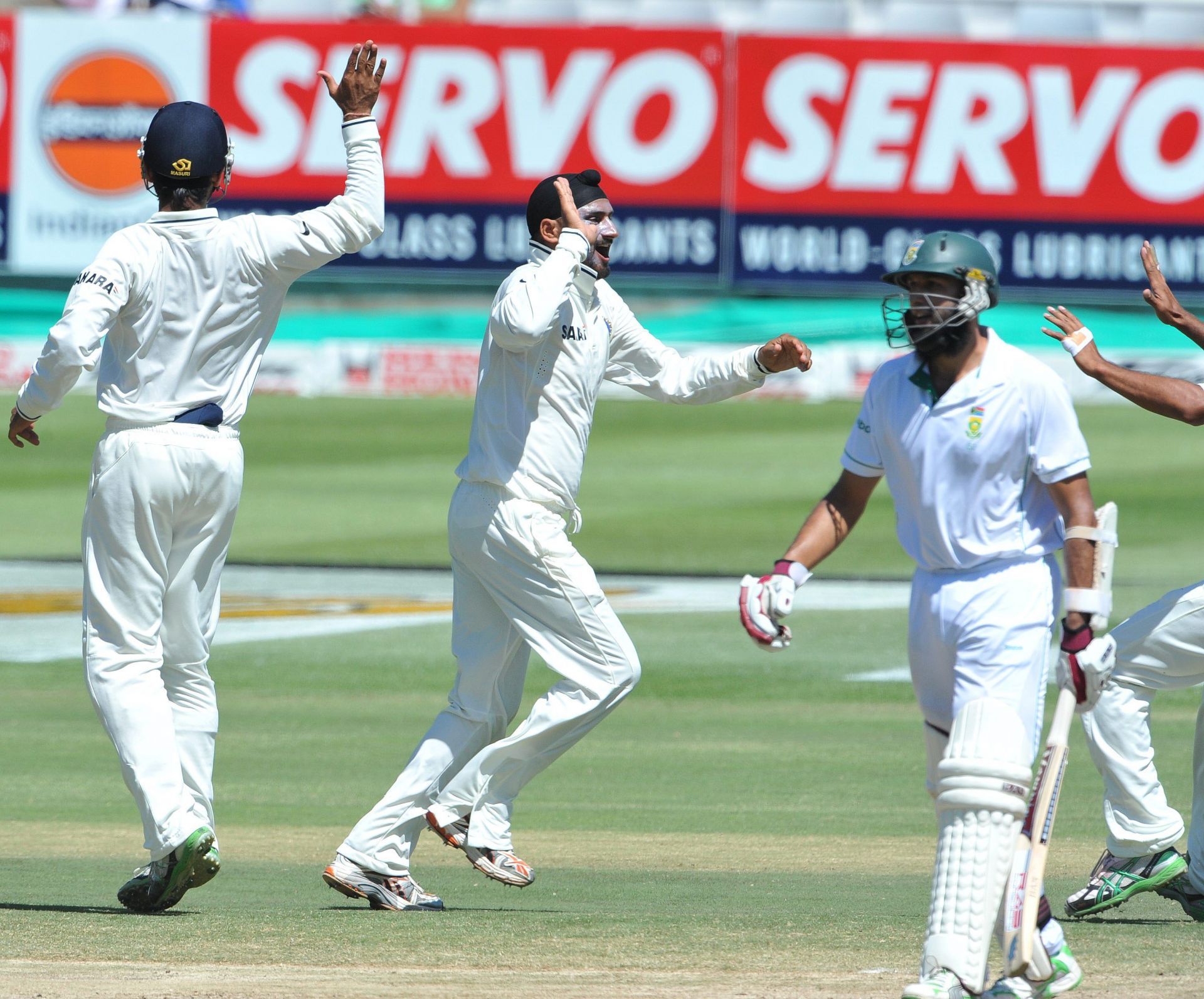 Harbhajan Singh picked up seven wickets in the third innings of the Newlands Test.