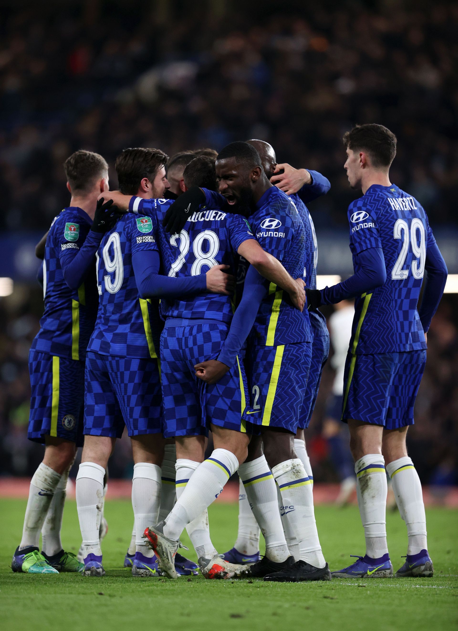 Chelsea v Tottenham Hotspur - Carabao Cup Semi Final First Leg