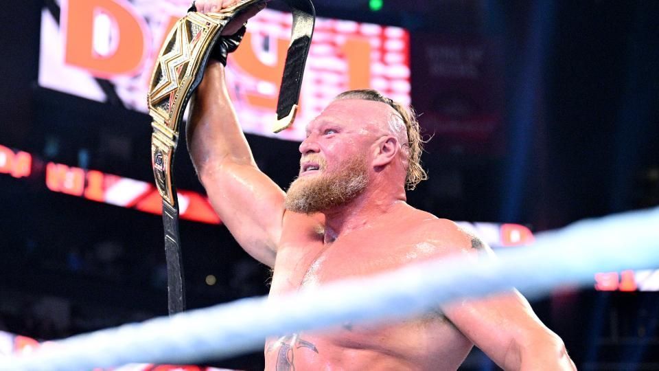 WWE Day 1 2022 में ब्रॉक लैसनर ने रचा इतिहास 