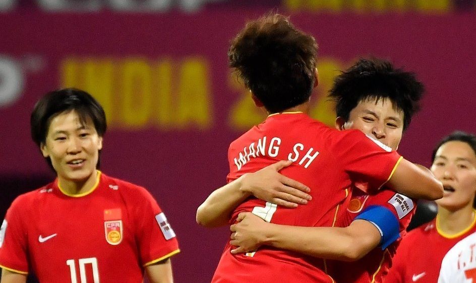 China celebrate a goal against Vietnam (PCC: Twitter/afcasiancup)