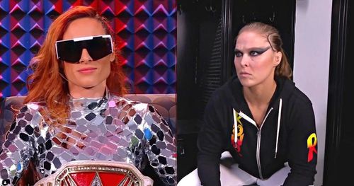 Becky Lynch and Ronda Rousey could face each other at WrestleMania 38.