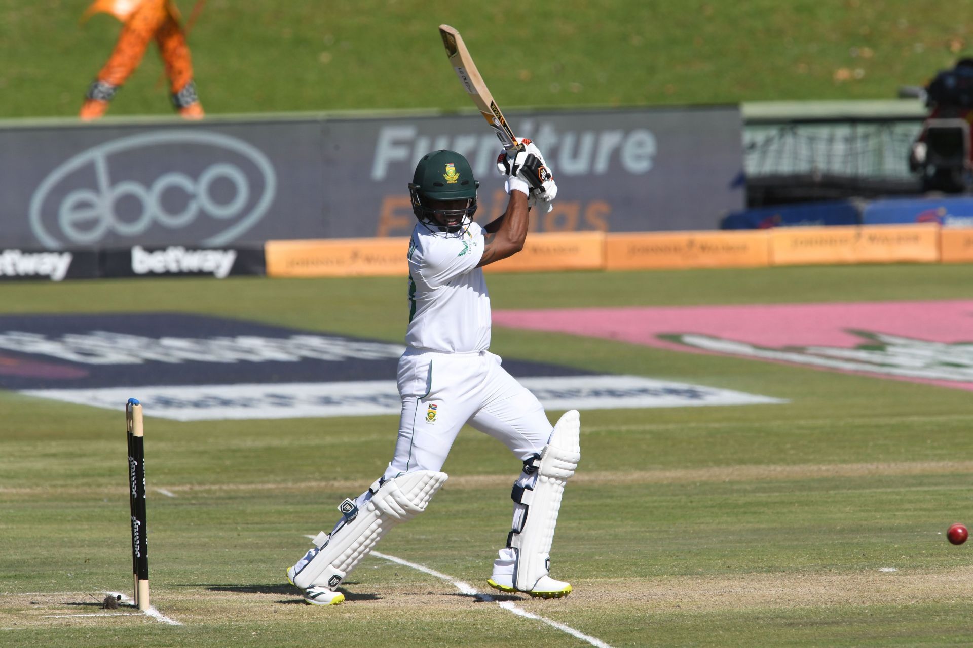 Keegan Petersen kept the India bowlers at bay