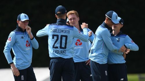 England U19 Cricket Team in action (Image Courtesy: ECB)