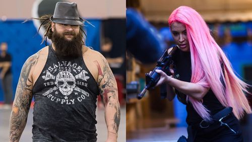 Former WWE Superstars Bray Wyatt and Eva Marie